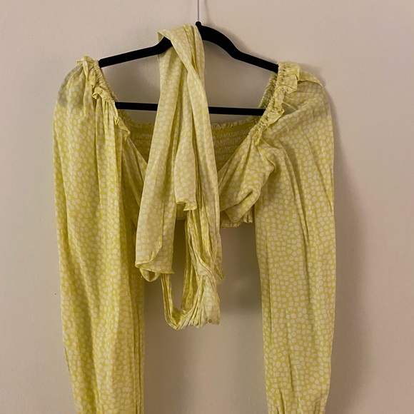 Wrap crop top - Picture 5 of 6